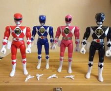 Vintage power rangers megazord lot