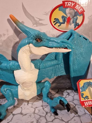 ZURU Robo Alive Dino Action Pterodactyl  Robotic Dinosaur Toy with Roar & Wing Movement