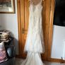 Wedding dress & accessories  - size 10 Image 6