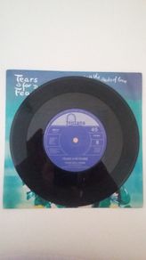 Tears For Fears 7" Vintage Cut Vinyl Record "First Pressing" 1989 (SUPER ULTRA RARE) Hard To Acquire In This Exceptional Unique Condition