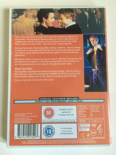 Queer As Folk [UK] Complete Series 1+2 [DVD TV Boxset]