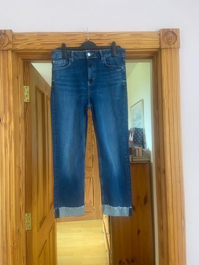 M&S Harper Cigarette Supersoft Jeans  UK 14 Short