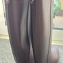 Ladies women burgundy wellington boots, wellies Image 4