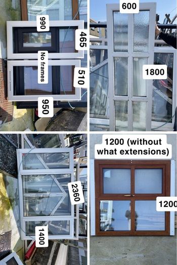 Misfit doors and windows