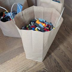 2kg bags of Lego