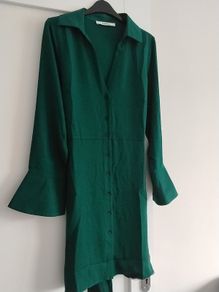Dark green dress