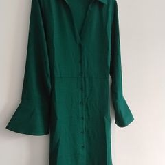 Dark green dress