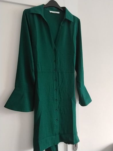 Dark green dress