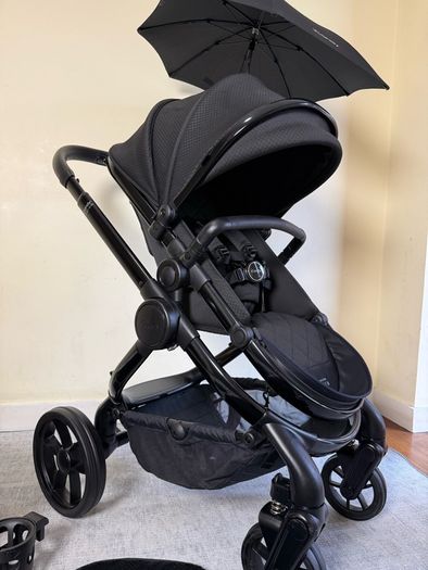 icandy peach 7 cerium collection Cybex car seat and isofix base rotating