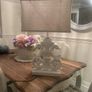shabby chic large lamp Image 2