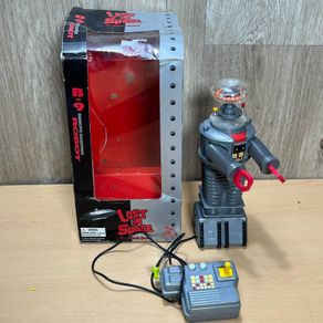 Lost in Space Robot w/wired remote control 1998 - Model B-9 Toy Island Box READ