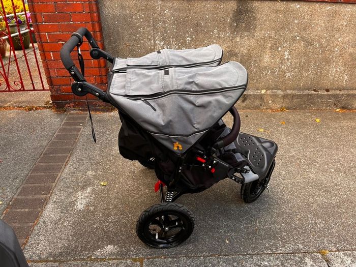 Double OutnAbout Buggy. Just professionally cleaned.