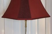 Art Nouveau Brass &amp; Copper Floor Lamp