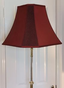 Art Nouveau Brass & Copper Floor Lamp