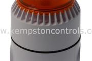 Alarm Beacon - Eaton - Fulleon - Flashni, Sounder/beacon, Amber Lens, White Body, Deep Base,