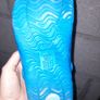 Blue crocs, size 3.5/4 Image 2