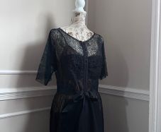 Designer Byron Lars Beguile Carissima Sheath Navy Blue Pencil Dress