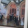 Outside the Vaudeville Theatre, Paris by Jean Beraud - Large framed print Image 5