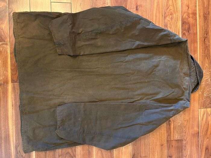 Barbour Classic Northumbria Wax Jacket Brown Outdoor Country Size 46
