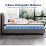 Single Mattress 3FT,9 Inch 9-Zone Orthopedic Mattress with Memory Foam & Pocket Springs Image 6