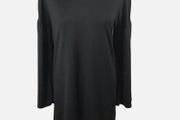 BNWTS Zara Ladies Black Tunic Dress With Kimono Sleeves Size S/M Uk 10/12 includes post