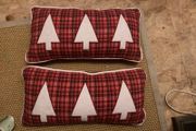 2 Christmas cushions
