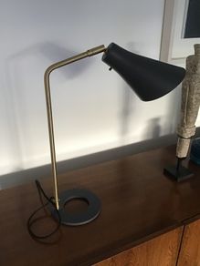 Ruben Miller Grey Table lamp