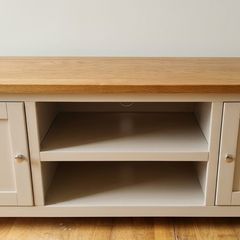 Solid Oak TV Cabinet