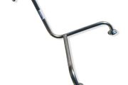 Stainless steel corner grab rail, quality mobility aid