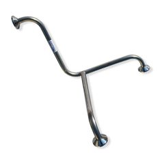 Stainless steel corner grab rail, quality mobility aid