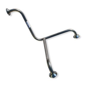 Stainless steel corner grab rail, quality mobility aid