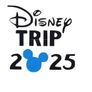 Disney Trip 2025. iron on decal. Image 2