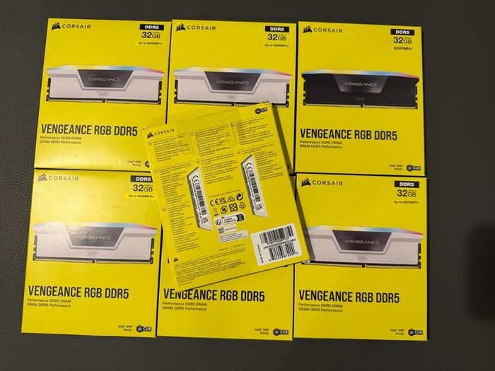 Corsair Vengeance Rgb Rs Ddr5 32gb (2 X 16gb) Up To 6000mhz Amd Intel Ram