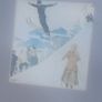 Free Professionally framed small Watercolour Paintings with skiing theme Image 5
