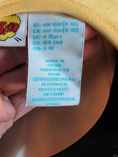 Kids Fries Costume