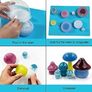 FREE P&P 6 Pcs Mushroom Resin Moulds, FineGood Silicone Moulds for Resin Mushroom Jar Resin Moulds Silicone Epoxy Resin Mould for Home Decoration Image 2