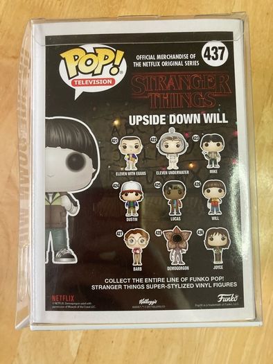 Stranger Things Will Upside Down Funko Pop 437 - New