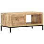 Coffee Table 88x50x42 cm Solid Mango Wood Image 8