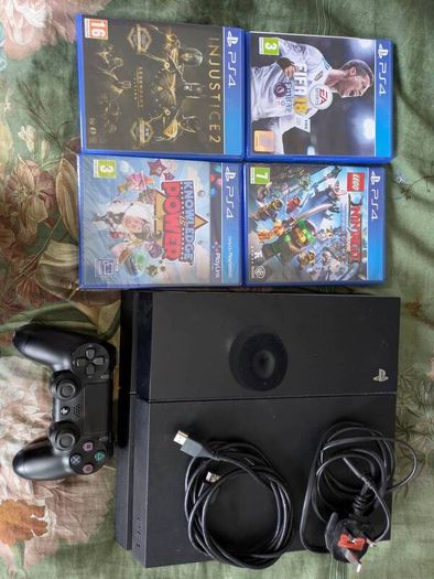 PS4 500gb + games