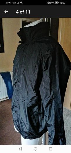 beautiful new mens raggatta black jacket