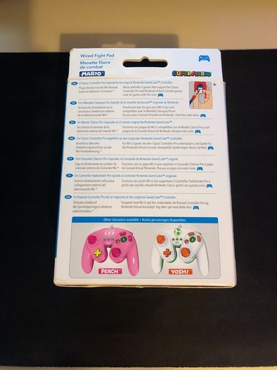 Nintendo Wii U/ Wii Fight Pad Mario Controller Brand New Sealed
