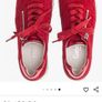 Brand New Gabor Comfort Red Suede Sneakers Size UK 4.5 Image 2