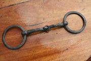 Vintage Collectible Iron Horse Harness Bit Bridle Headstall Farm decor 11,3" x 5,1"