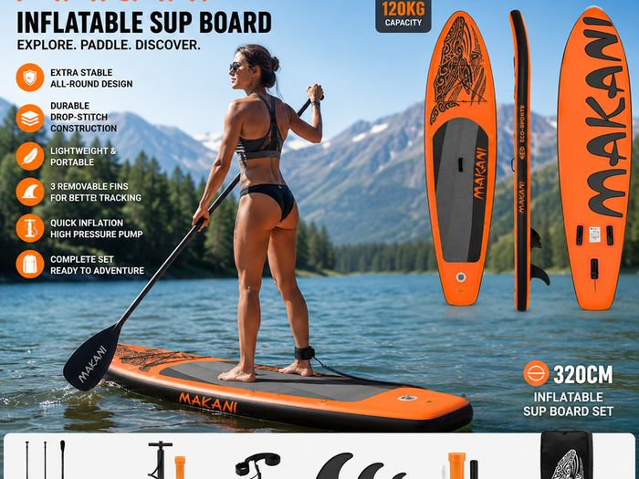 Inflatable Stand Up Paddle Board Set 320cm All-Round SUP Package