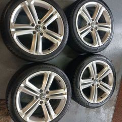 18 VW Passat/Golf Mallory alloys and tyres