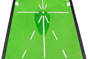 Premium Golf Impact Mat 1.0 Edition | Analysis Swing Path and Correct Hitting Posture Golf Practice Mat | Advanced Guide and Rubber Backing Golf Hitting Mat