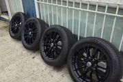 16" 5x112 Black Alloys + Good Tyres