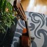 Vintage era Hondo Acoustic and bag Image 4
