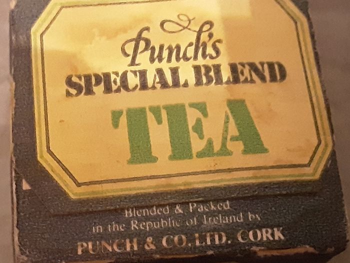 punch's loose tea from cork 70's