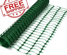 NEW SALE | Plastic Mesh Barrier Safety Fence Netting 5.5kg - 1m x 50m Roll